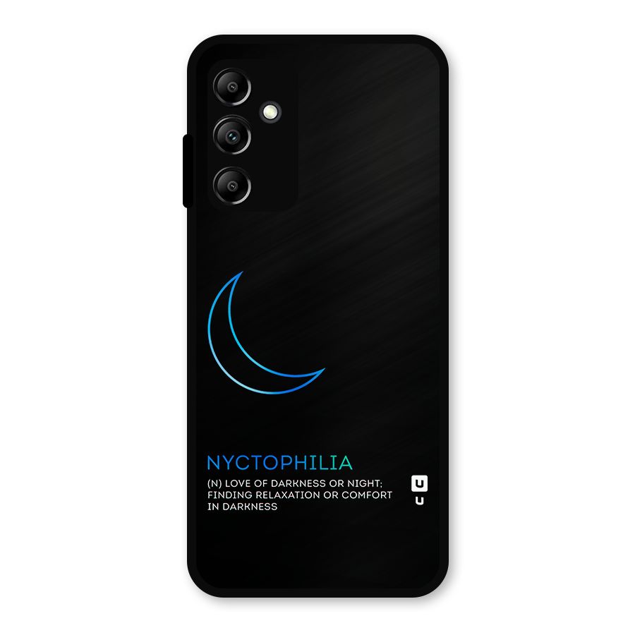 Nyctophilia Love of Darkness Metal Back Case for Galaxy A14 5G
