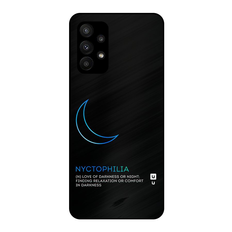 Nyctophilia Love of Darkness Metal Back Case for Galaxy A23