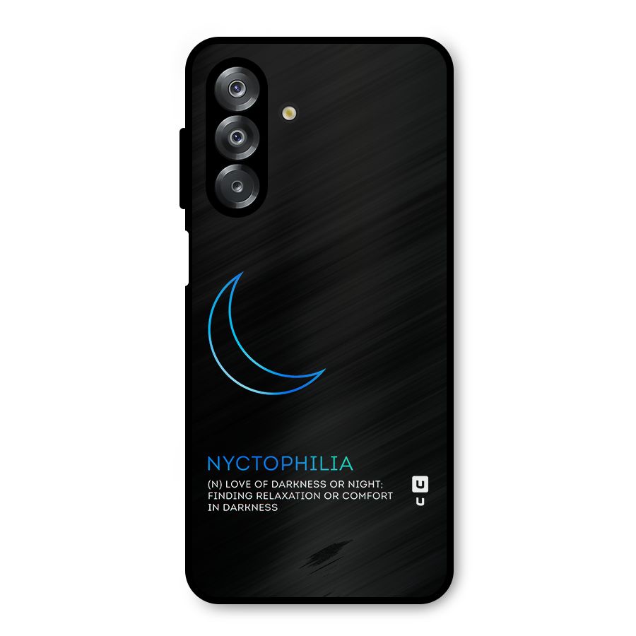 Nyctophilia Love of Darkness Metal Back Case for Galaxy A26