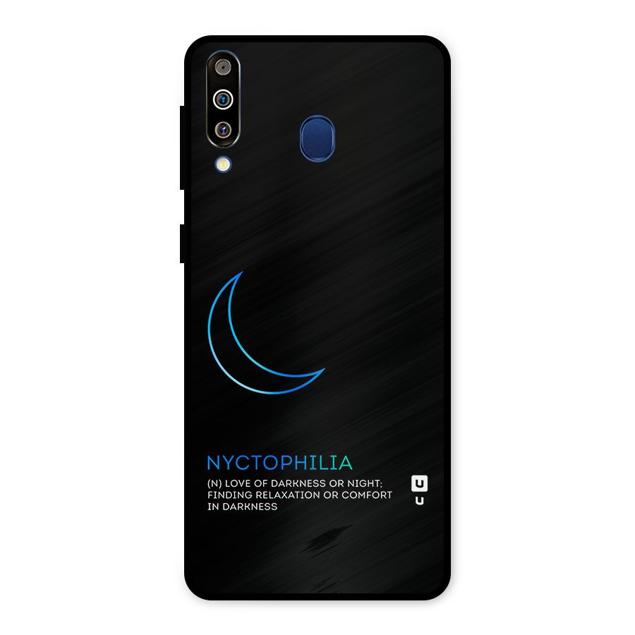 Nyctophilia Love of Darkness Metal Back Case for Galaxy M30
