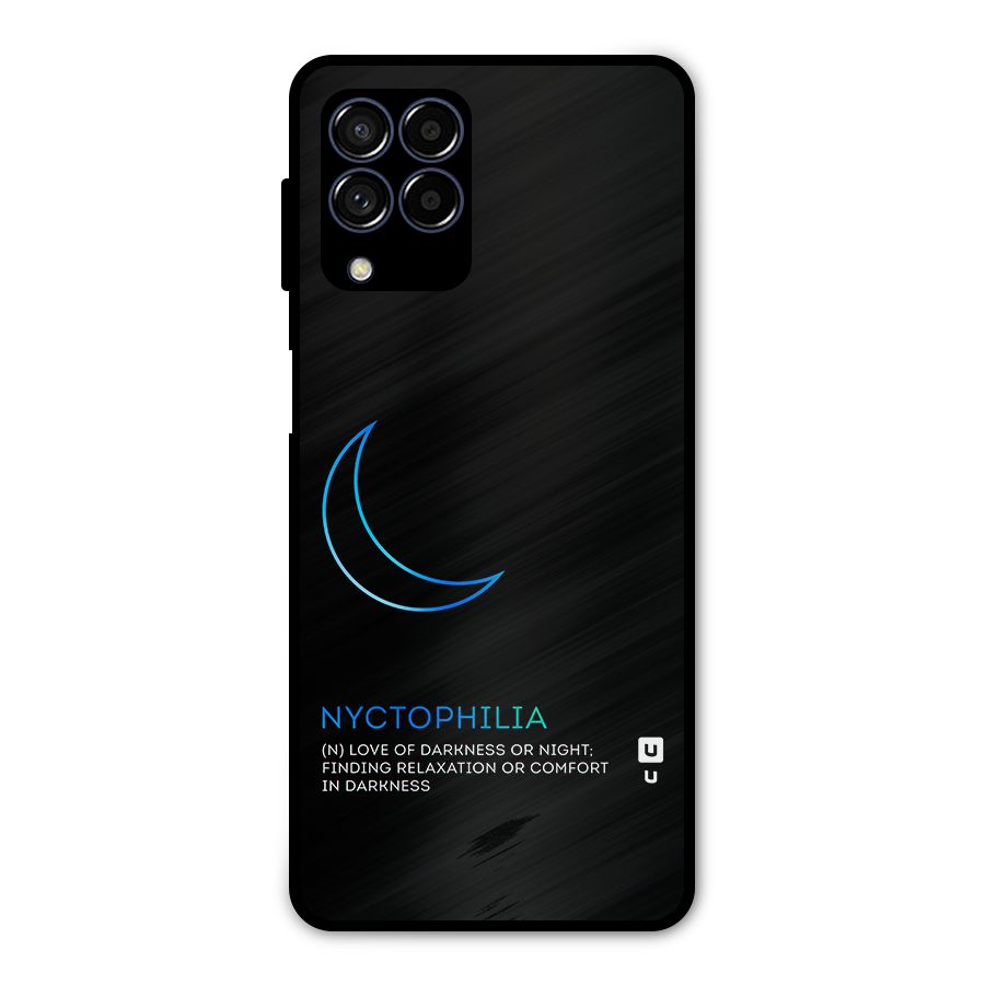 Nyctophilia Love of Darkness Metal Back Case for Galaxy M53 5G