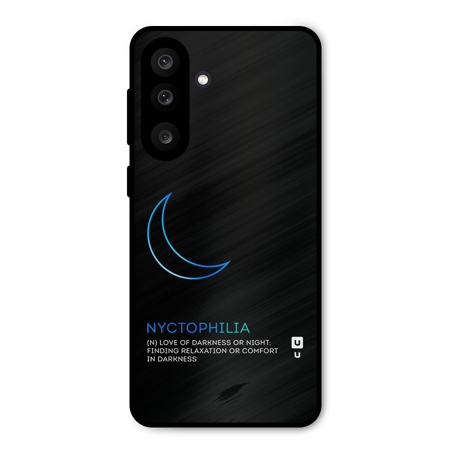 Nyctophilia Love of Darkness Metal Back Case for Galaxy M56