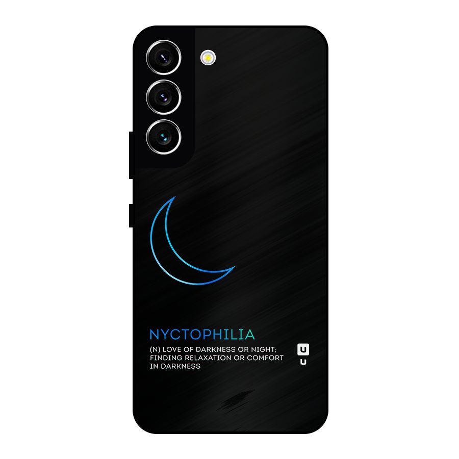 Nyctophilia Love of Darkness Metal Back Case for Galaxy S22 5G