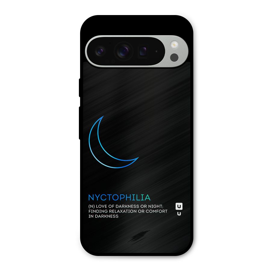 Nyctophilia Love of Darkness Metal Back Case for Google Pixel 9 Pro XL