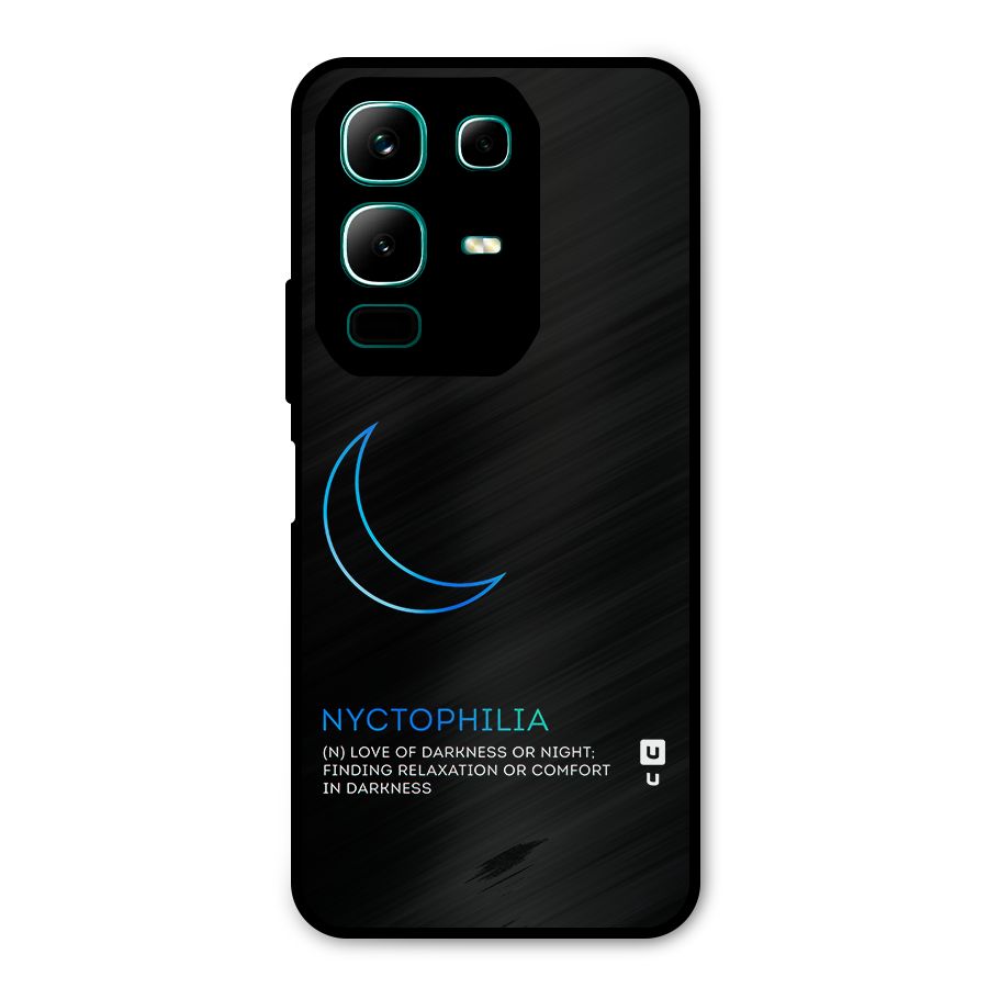 Nyctophilia Love of Darkness Metal Back Case for Infinix Note 50x