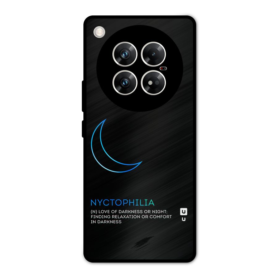 Nyctophilia Love of Darkness Metal Back Case for Infinix Zero 40 5G