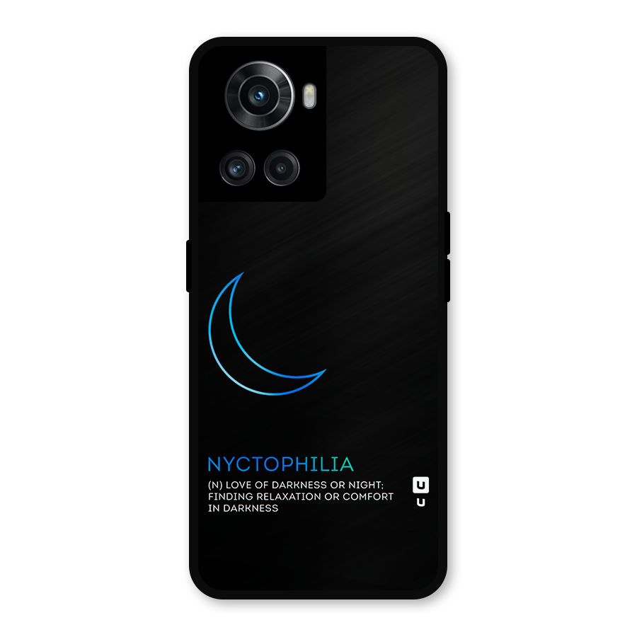 Nyctophilia Love of Darkness Metal Back Case for OnePlus 10R