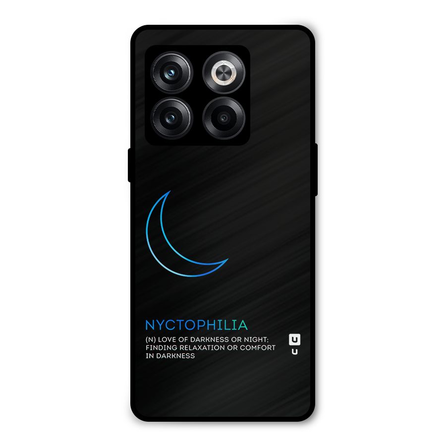 Nyctophilia Love of Darkness Metal Back Case for OnePlus 10T
