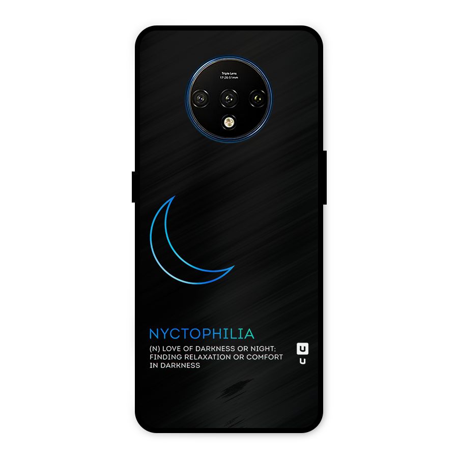 Nyctophilia Love of Darkness Metal Back Case for OnePlus 7T