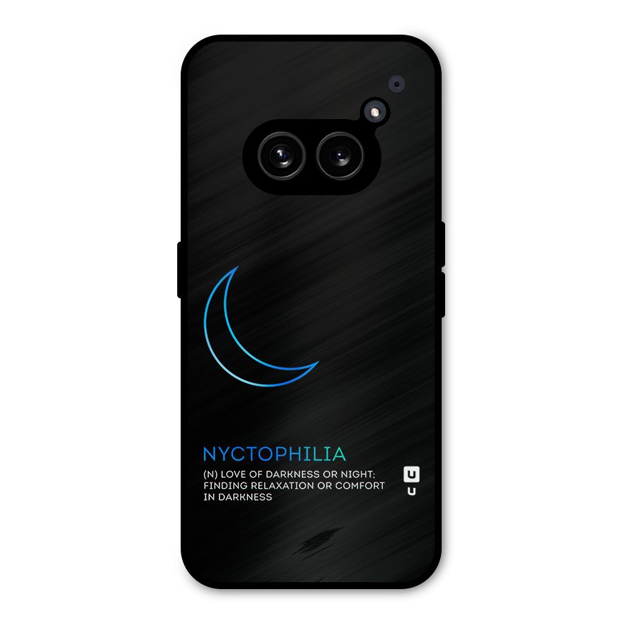 Nyctophilia Love of Darkness Metal Back Case for Nothing Phone 2a