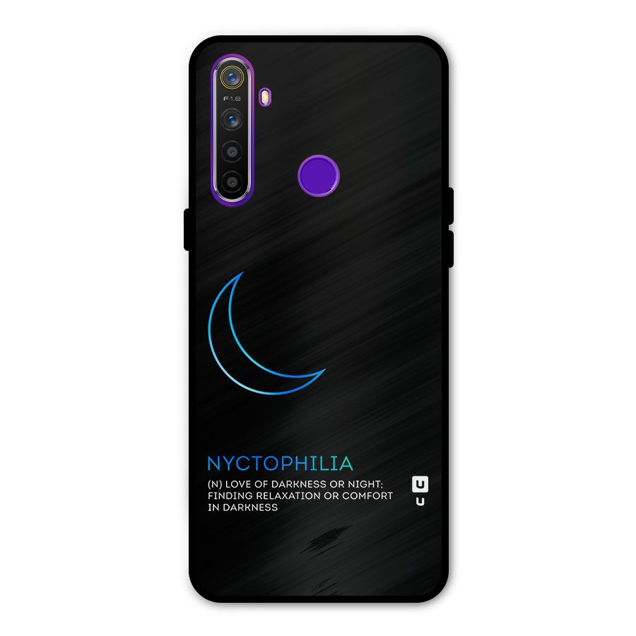 Nyctophilia Love of Darkness Metal Back Case for Realme 5i
