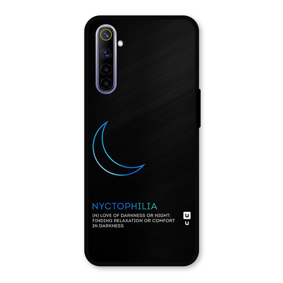 Nyctophilia Love of Darkness Metal Back Case for Realme 6i