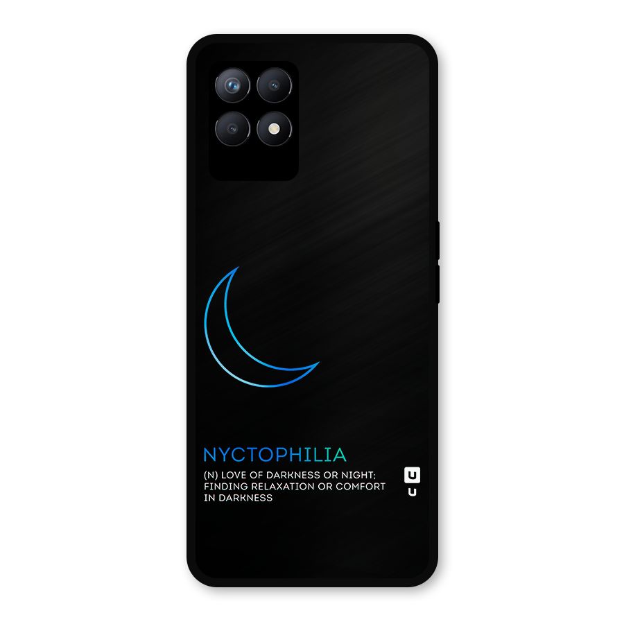 Nyctophilia Love of Darkness Metal Back Case for Realme 8i