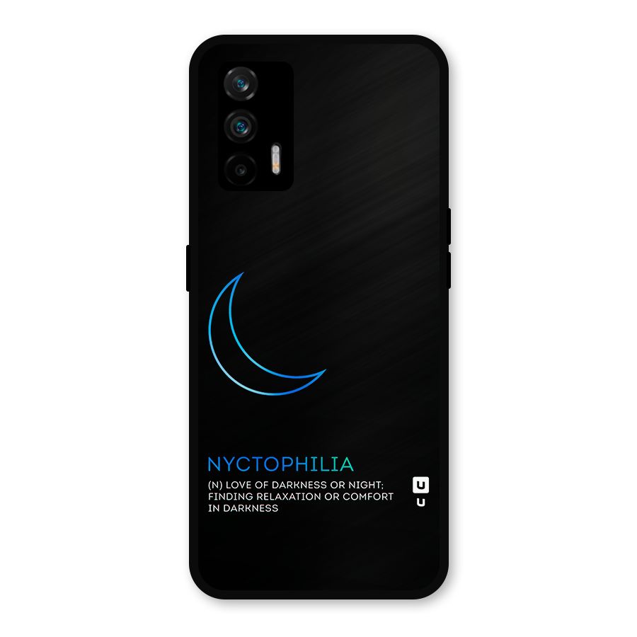 Nyctophilia Love of Darkness Metal Back Case for Realme GT 5G