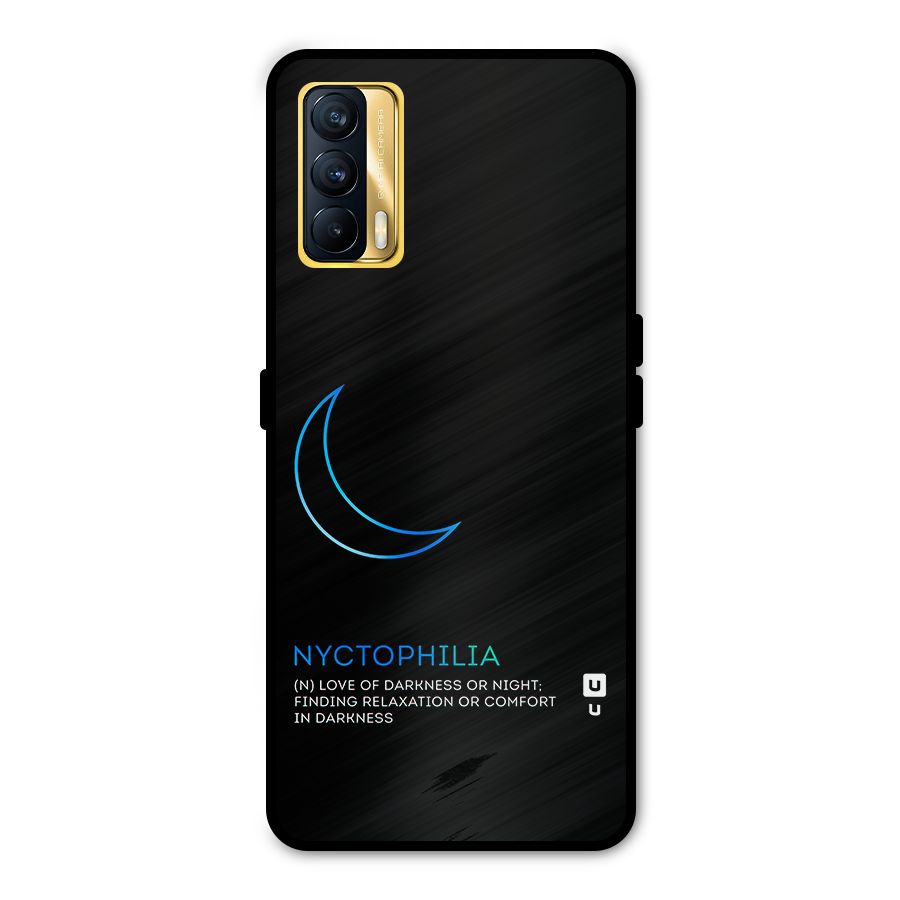 Nyctophilia Love of Darkness Metal Back Case for Realme X7