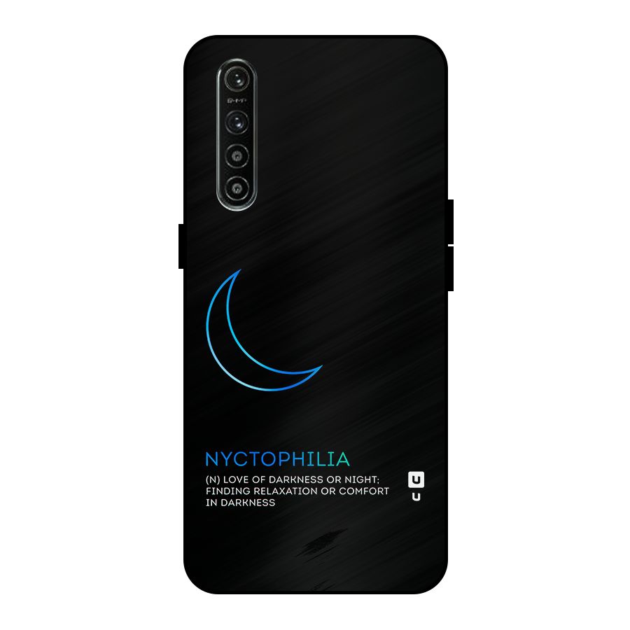 Nyctophilia Love of Darkness Metal Back Case for Realme XT