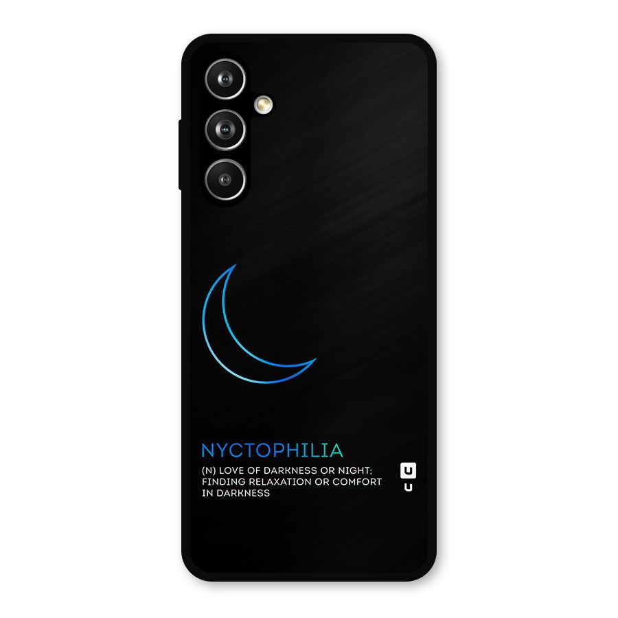 Nyctophilia Love of Darkness Metal Back Case for Samsung Galaxy M54