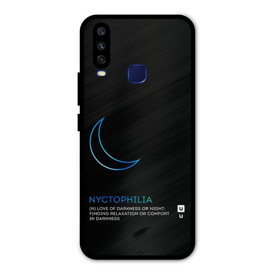 Nyctophilia Love of Darkness Metal Back Case for Vivo V17