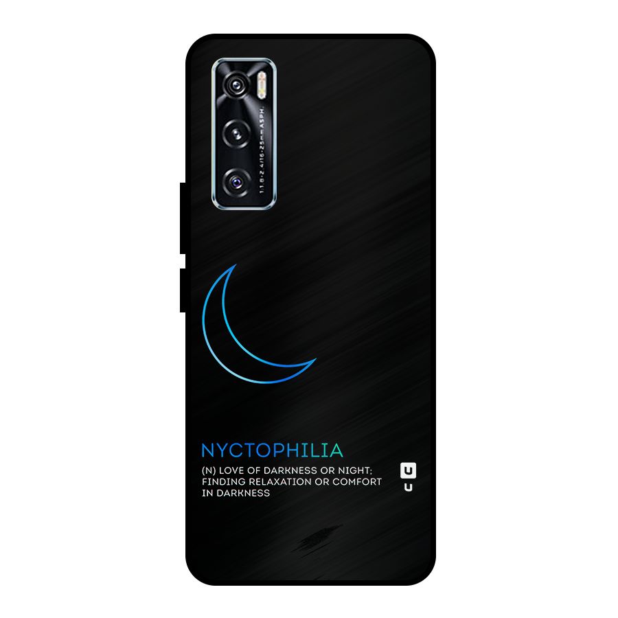 Nyctophilia Love of Darkness Metal Back Case for Vivo V20 SE