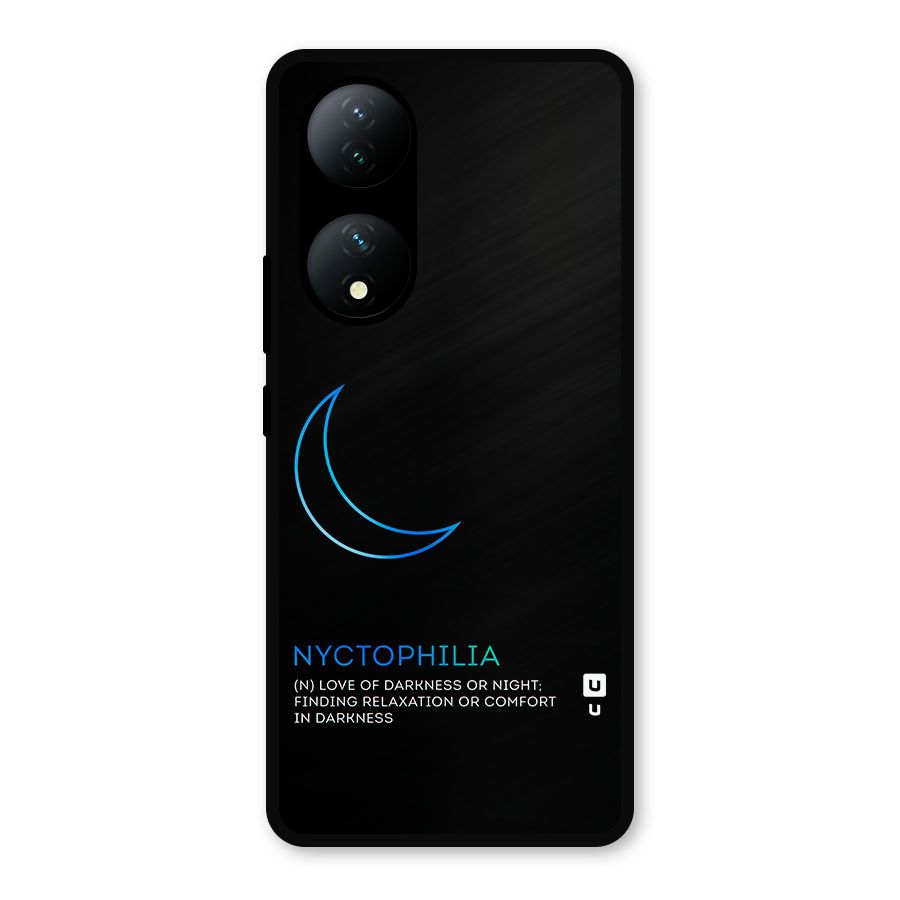 Nyctophilia Love of Darkness Metal Back Case for Vivo Y100a