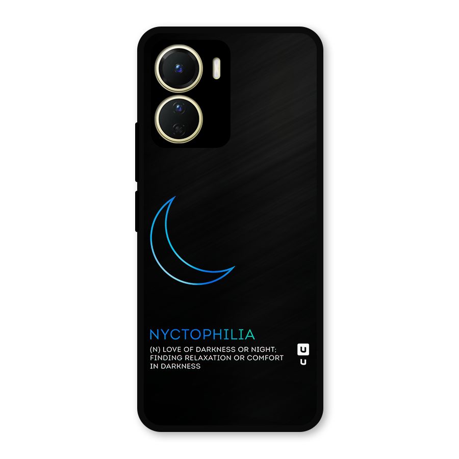 Nyctophilia Love of Darkness Metal Back Case for Vivo Y16