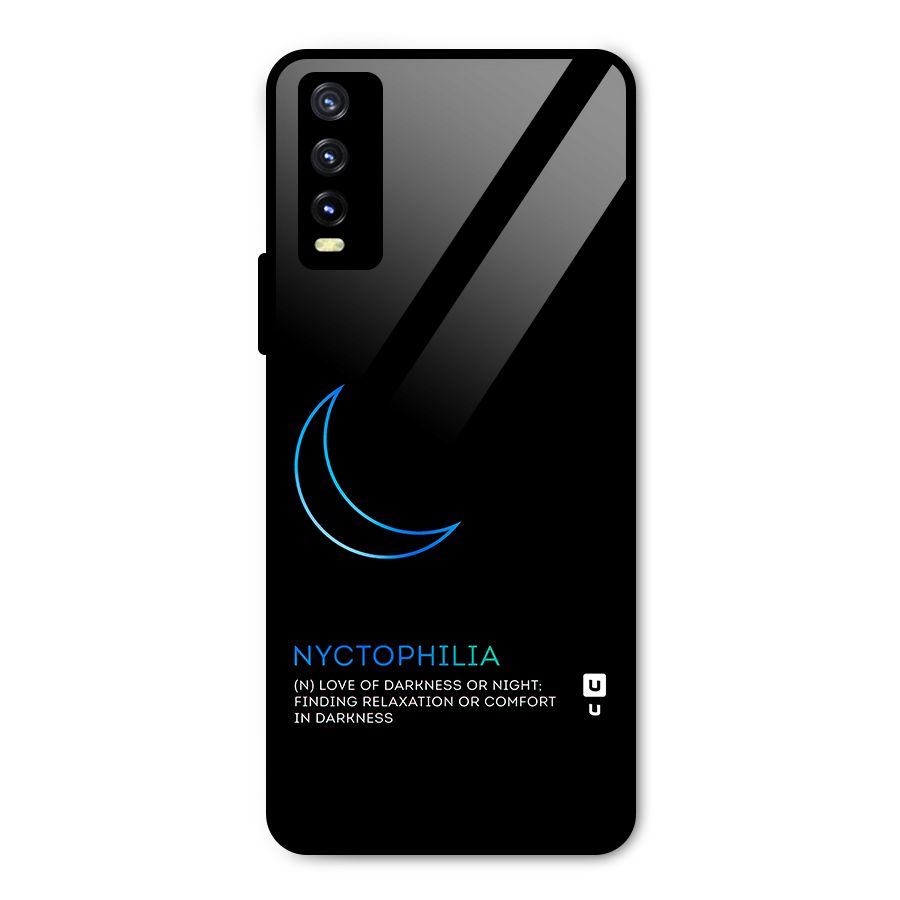 Nyctophilia Love of Darkness Metal Back Case for Vivo Y20