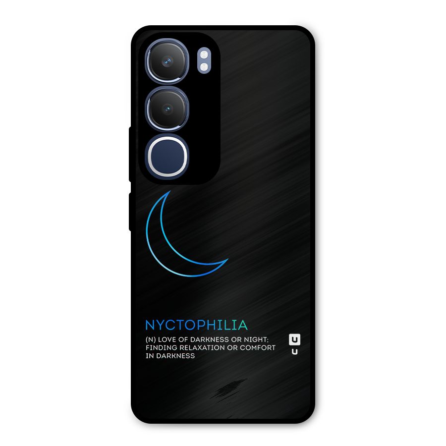 Nyctophilia Love of Darkness Metal Back Case for Vivo Y29