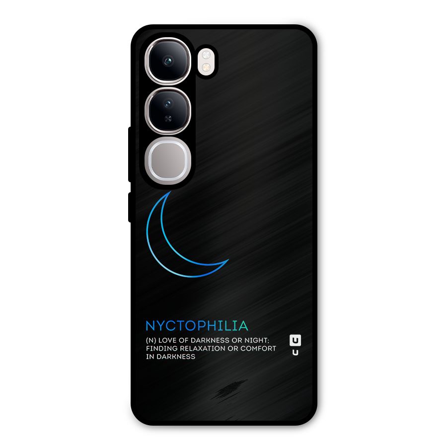 Nyctophilia Love of Darkness Metal Back Case for Vivo Y300