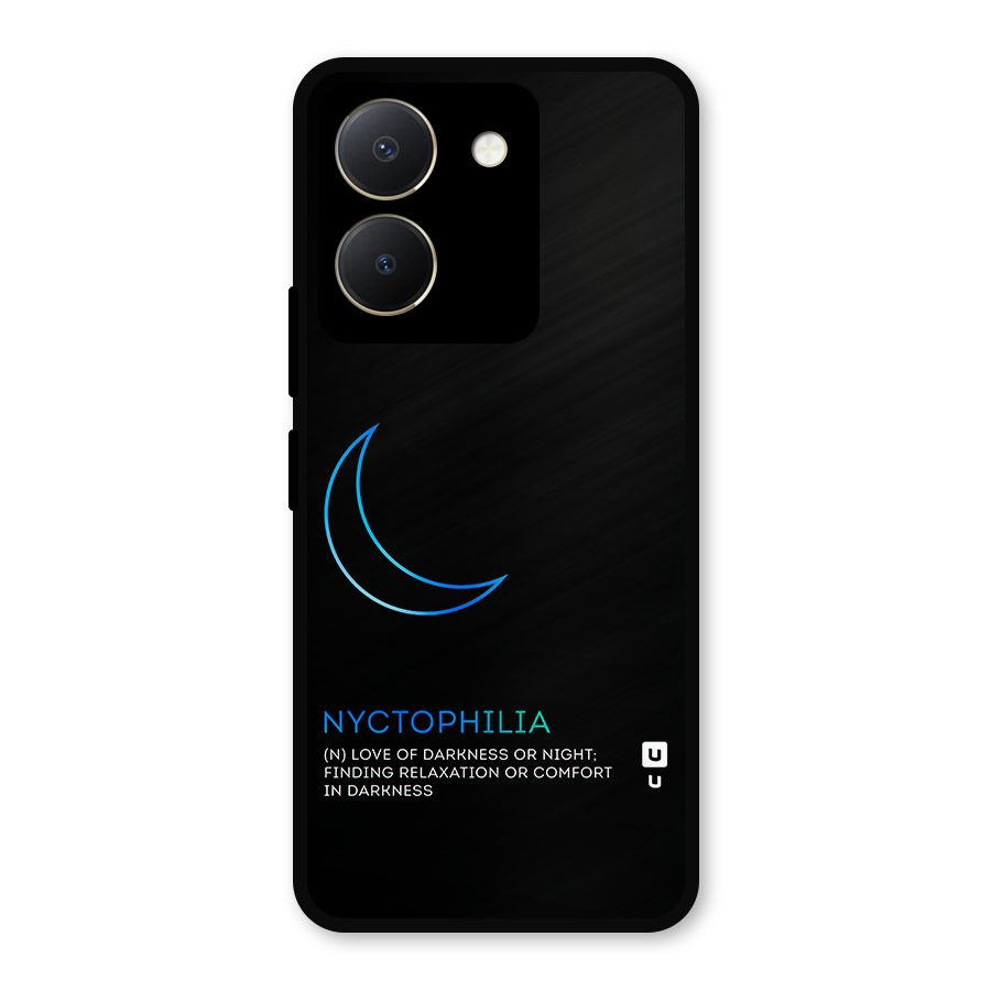 Nyctophilia Love of Darkness Metal Back Case for Vivo Y36