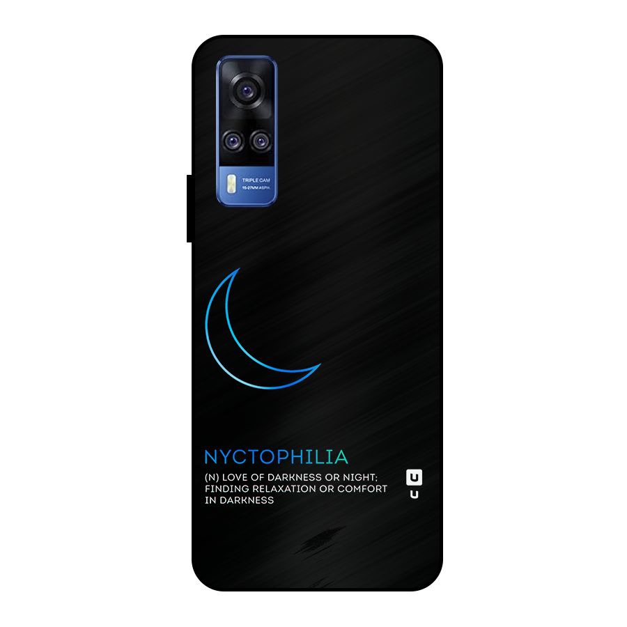 Nyctophilia Love of Darkness Metal Back Case for Vivo Y51