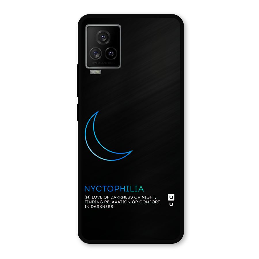Nyctophilia Love of Darkness Metal Back Case for iQOO 7 Legend 5G