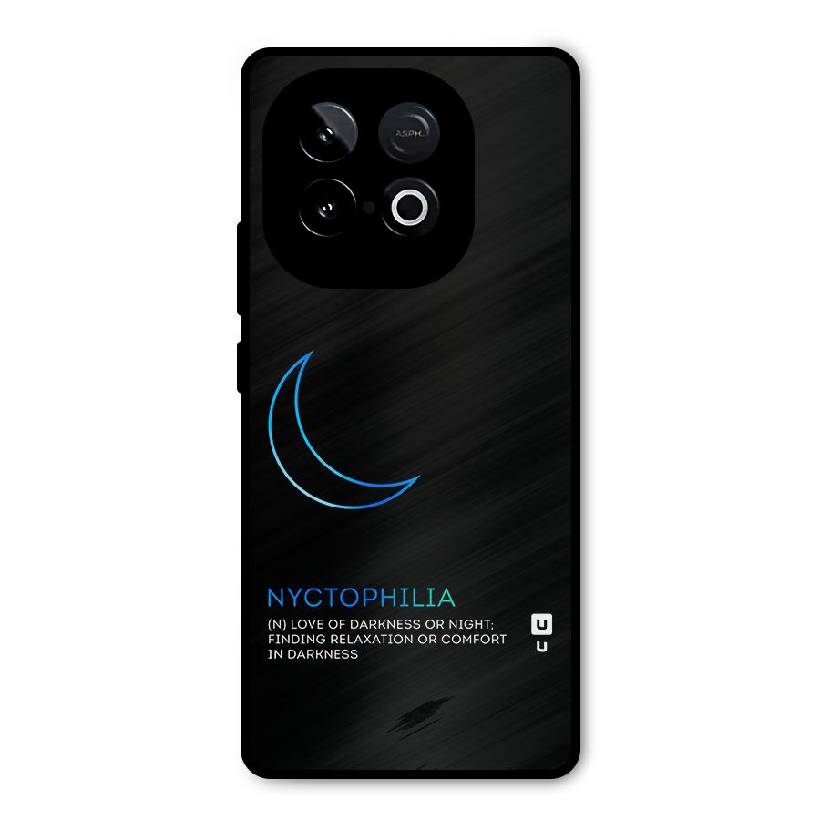 Nyctophilia Love of Darkness Metal Back Case for iQOO Neo 10