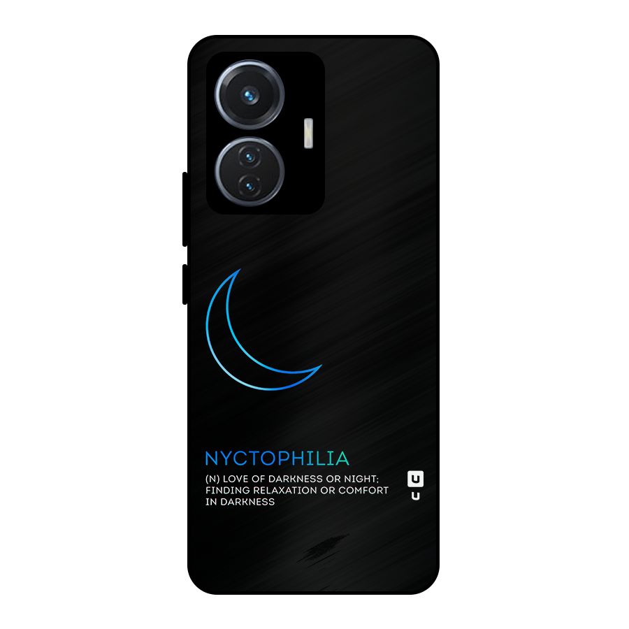 Nyctophilia Love of Darkness Metal Back Case for iQOO Z6 44W