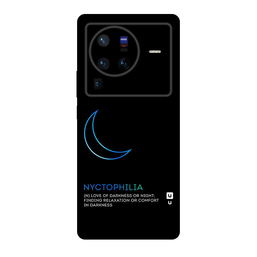 Nyctophilia Love of Darkness Original Polycarbonate Back Case for Vivo X80