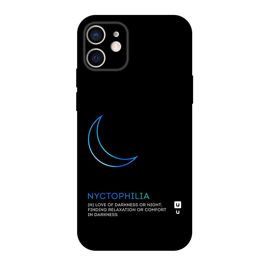 Nyctophilia Love of Darkness Original Polycarbonate Back Case for iPhone 12