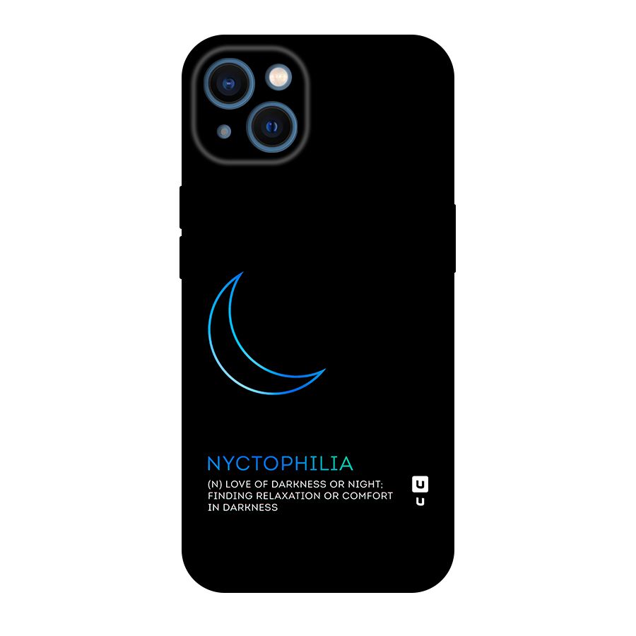 Nyctophilia Love of Darkness Original Polycarbonate Back Case for iPhone 13