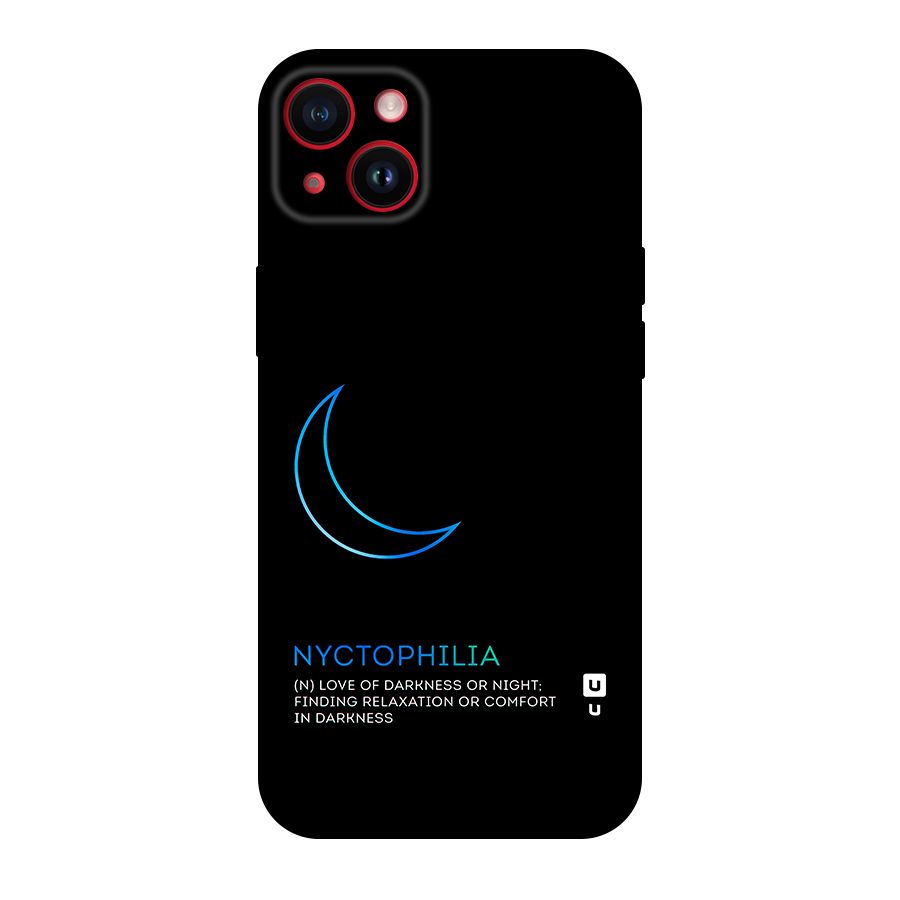 Nyctophilia Love of Darkness Original Polycarbonate Back Case for iPhone 14 Plus