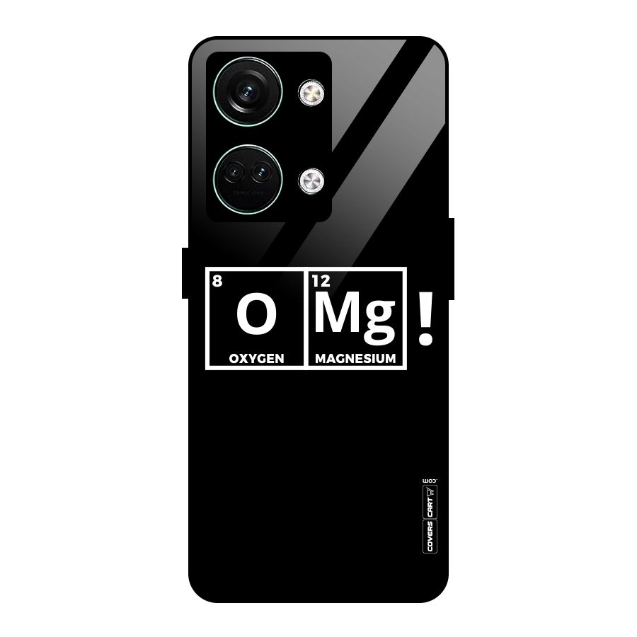 OMG Chemistry Pun Glass Back Case for Oneplus Nord 3