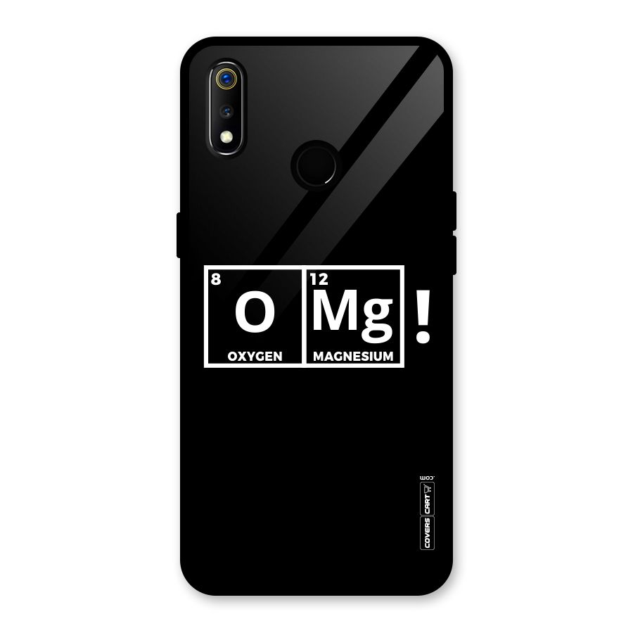 OMG Chemistry Pun Glass Back Case for Realme 3
