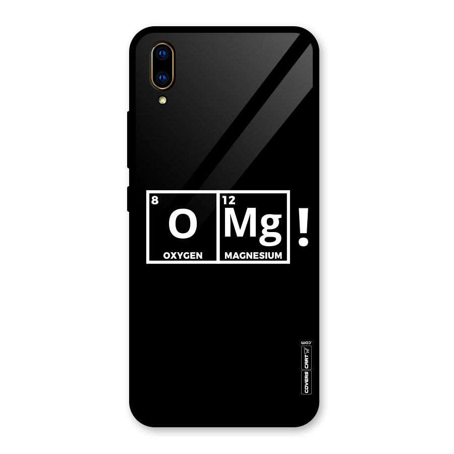 OMG Chemistry Pun Glass Back Case for Vivo V11 Pro