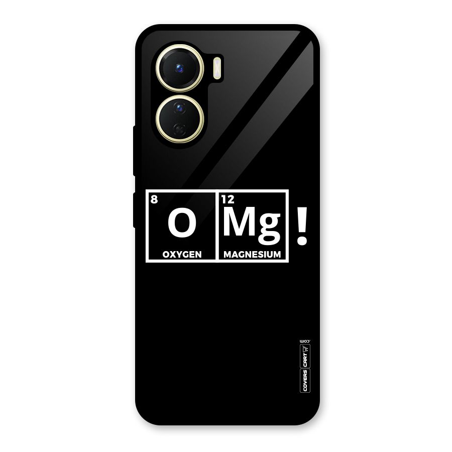 OMG Chemistry Pun Glass Back Case for Vivo Y16