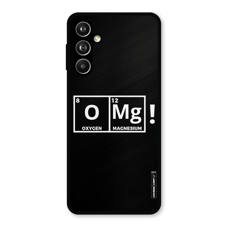 OMG Chemistry Pun Metal Back Case for Samsung Galaxy M54
