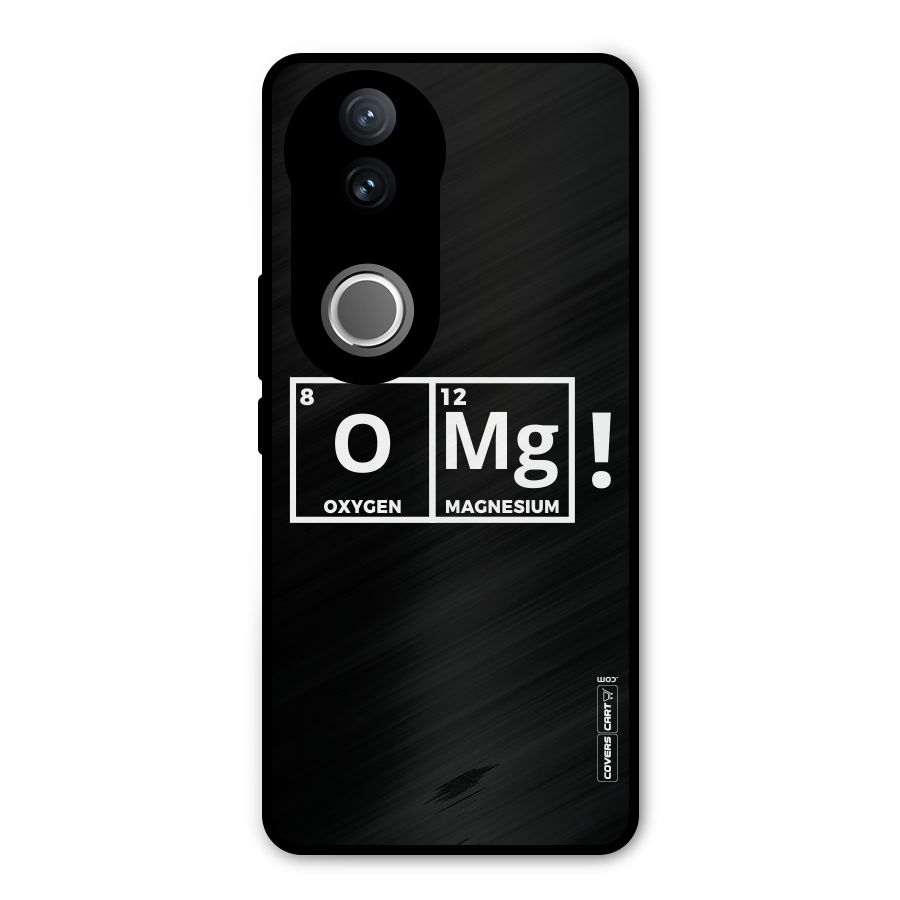 OMG Chemistry Pun Metal Back Case for Vivo V50