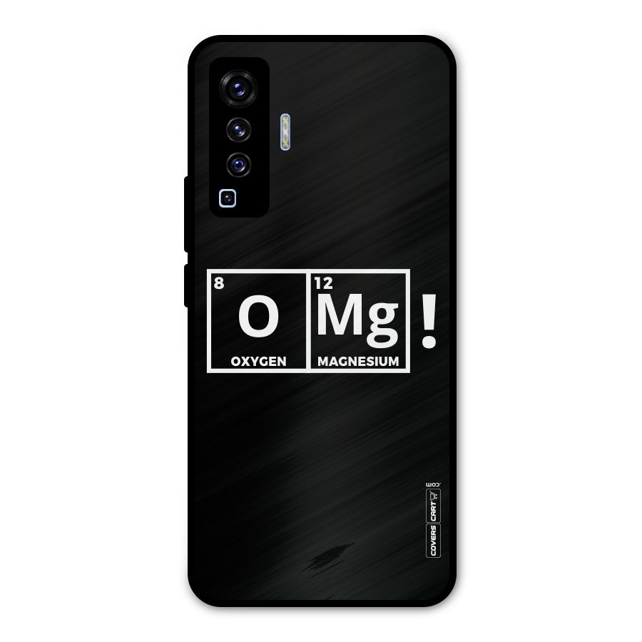 OMG Chemistry Pun Metal Back Case for Vivo X50