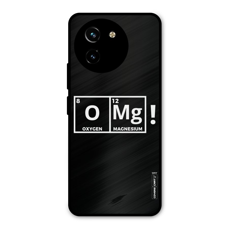 OMG Chemistry Pun Metal Back Case for Vivo Y200i