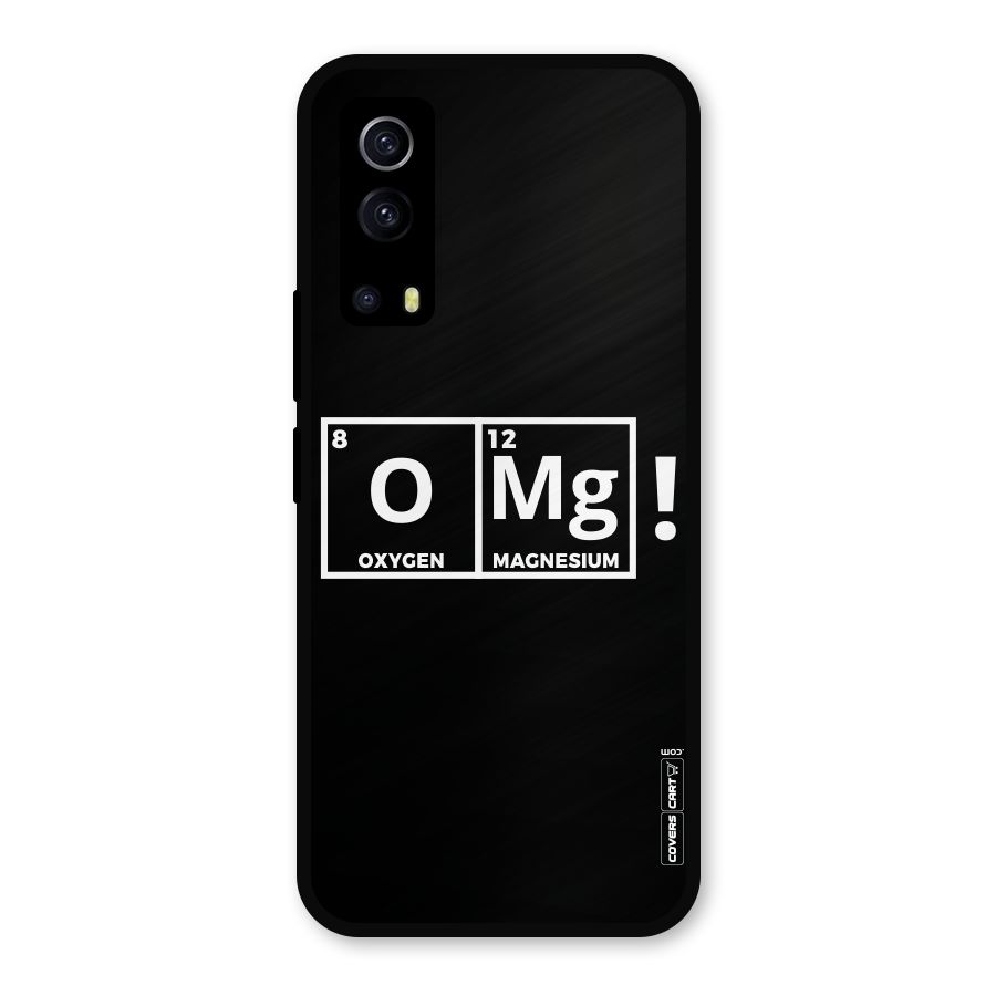 OMG Chemistry Pun Metal Back Case for iQOO Z3
