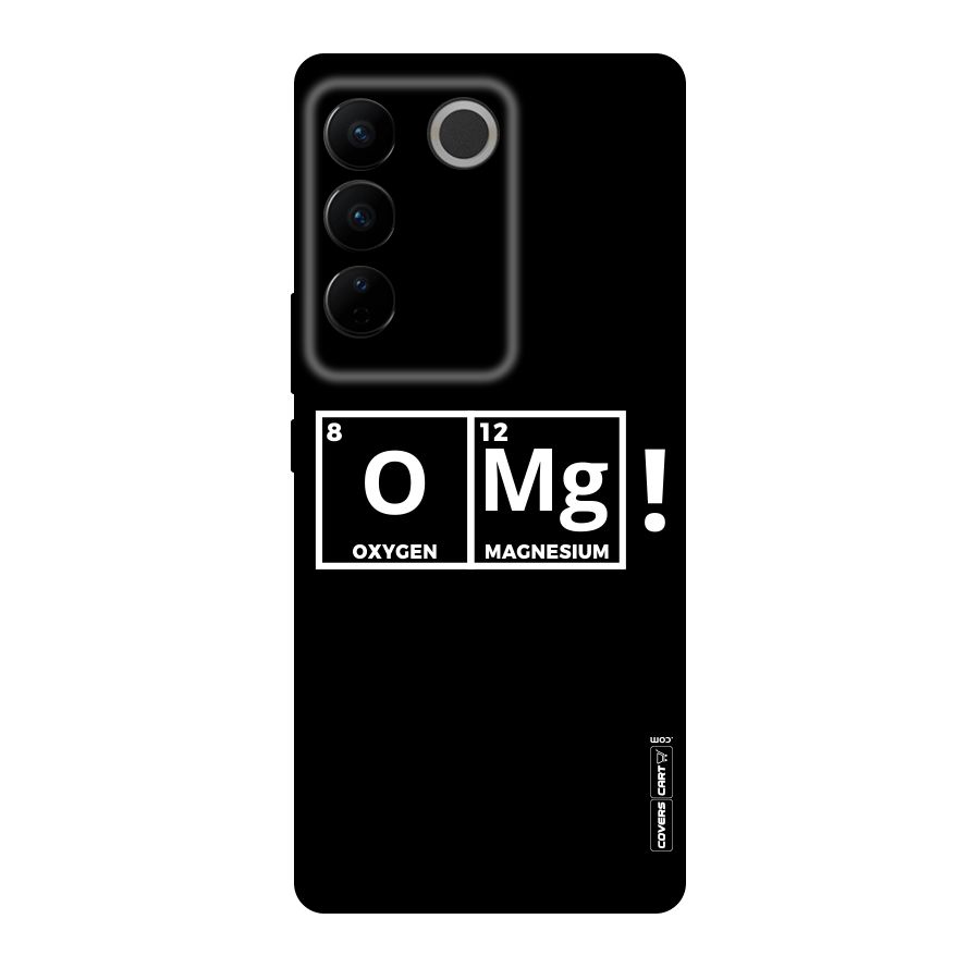 OMG Chemistry Pun Original Polycarbonate Back Case for Vivo V27