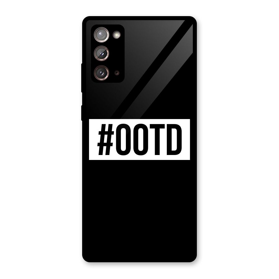 OOTD Glass Back Case for Galaxy Note 20