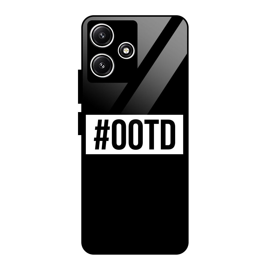 OOTD Glass Back Case for Poco M6 Pro