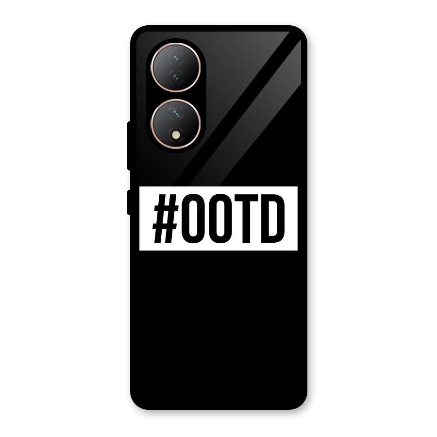 OOTD Glass Back Case for Vivo Y100A